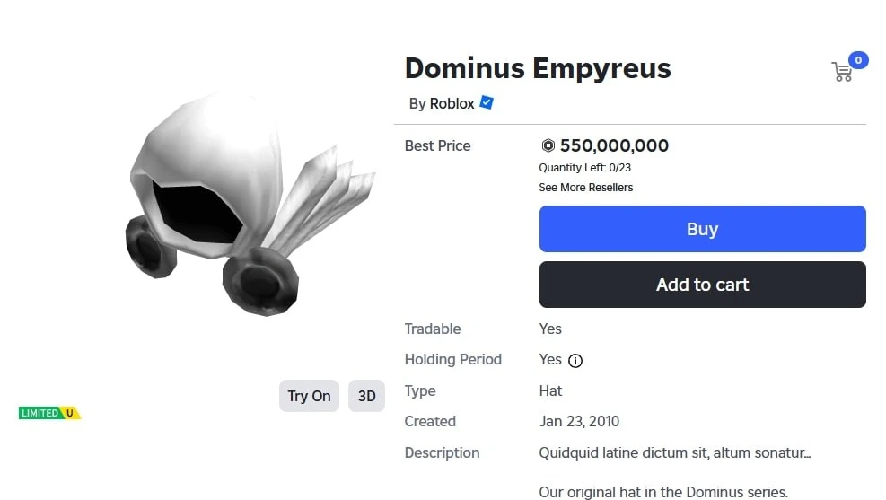 Most Expensive Roblox Items (Latest) Are They Worth It?